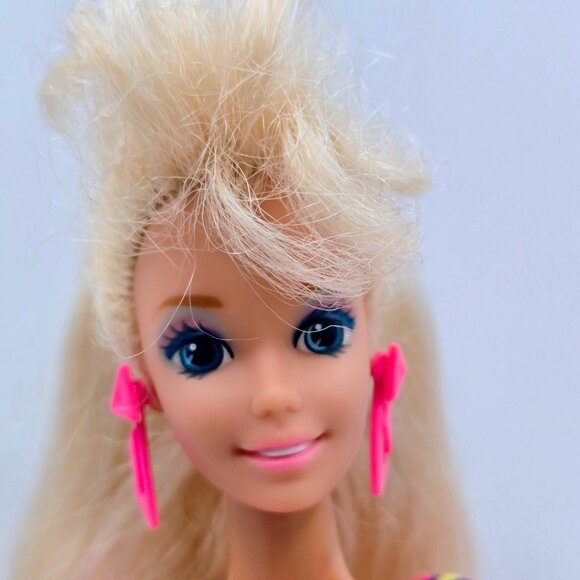 Totally Hair Barbie Original Dress 1991 Mattel 1112 Read - Picture 2 of 16